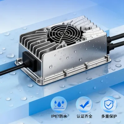 20A 24V 29.4V 29.2v Portable Smart Battery Charger 12V 24V 36V 48V 60V 72V IP67 Waterproof