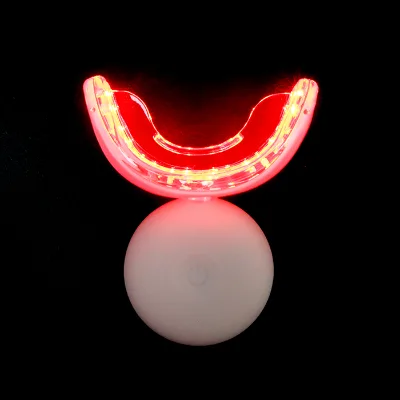 630 nm Red Light Lamp Device CE Certified for Healthier Gum Care No Irritation Custom Logo Plastic Material with Charging Cable