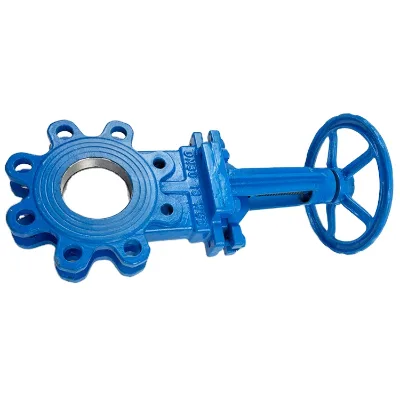 DN15-DN200 Ductile Iron/Stainless Steel Pneumatic Actuator Air Operated Type Directional Knife Gate Valve