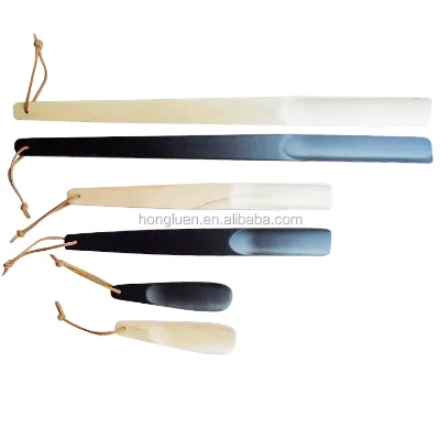 Luxury Back Scratcher Extended Long Handled Wooden Shoe Horn With Rope
