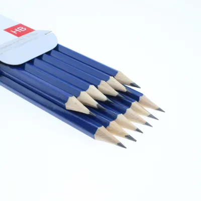 OEM Factory Standard Pencil Cheap Wholesale Bulk Promotional Nature Lead Set Custom Black HB Wooden Pencil