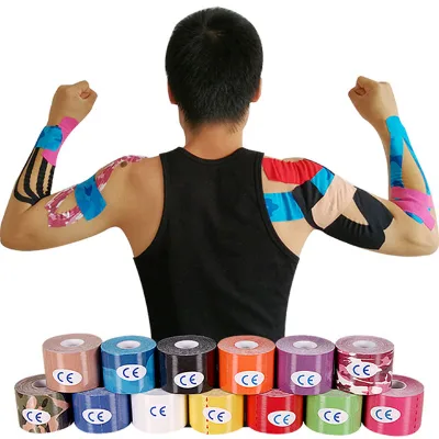 Waterproof Breathable Cotton Kinesiology Tape Hand Guard for Athletic Muscle Support