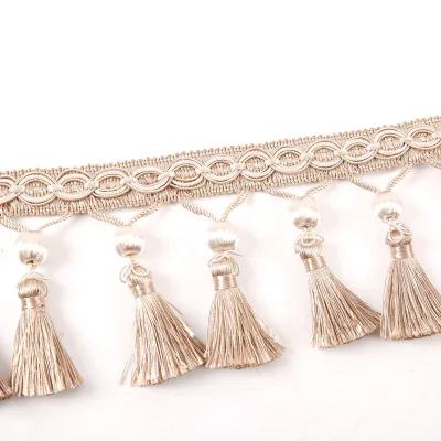 China Model 3 Curtain Accessories Lace Tassel Pendants Drawn-Thread Beads New-Style Beaded Tassels