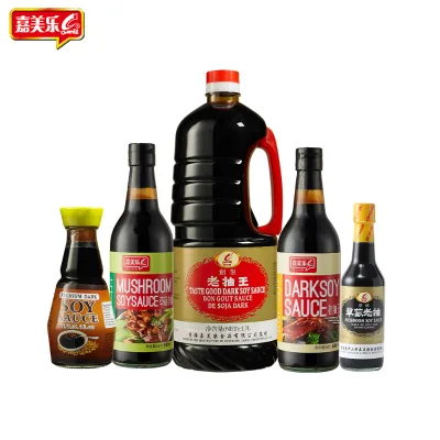 Factory Manufacturing Wholesale Price Drum Mini Dark Soya Sauce Bbq Other Food Cooking Japanese Sushi Sauces Mushroom Soy Sauce