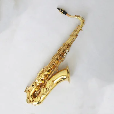 Large Tenor Saxophone Wind Instrument Gold Lacquered Tenor Saxophone FOCUS FTS-100 High Grade Saxophone
