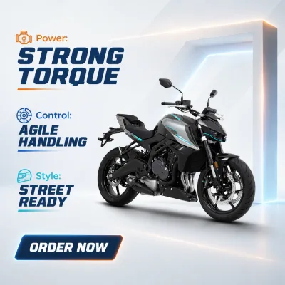 KOVE High Performance 443cc 48kW Off-road Motorcycle with 205km/h Max Speed From Chongqing for Extreme Sport Enthusiasts