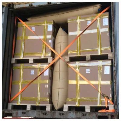 Puncture Resistant Kraft Paper Dunnage Bag with Multilayer Construction for Heavy Industrial Loads