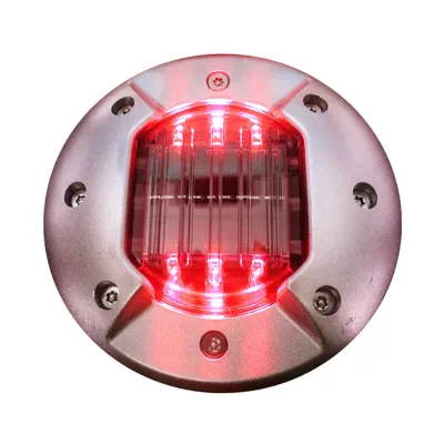 China Store Solar Stud Flashing Lights Solar Powered White Road Stud