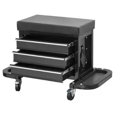Automotive Roller Seats & Creepers for Sale with 3 Drawer Tool Chest Storage