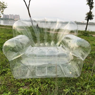 Waterproof Portable Adult Inflatable Sofa, Suitable for Family Use and Outdoor Camping, Load Capacity: 330 Pounds