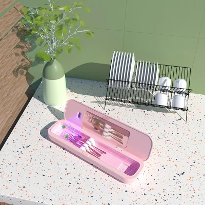 Factory Price Multifunctional Customized Chopsticks Toothbrush Sterilizer