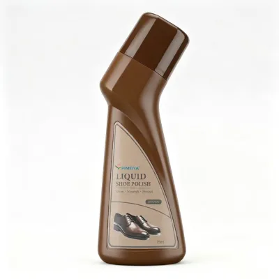 Liquid Shoe Polish Brown Color Quick Shine Leather Shoe Care Agent Portable Shoe Polishing Solution for Daily Shoe Maintenance