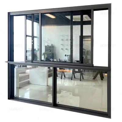 Dongyu Aluminium Window Made in China Energy Saving Double Glass Aluminium Sliding Window With AS2047 NFRC DADE Approved