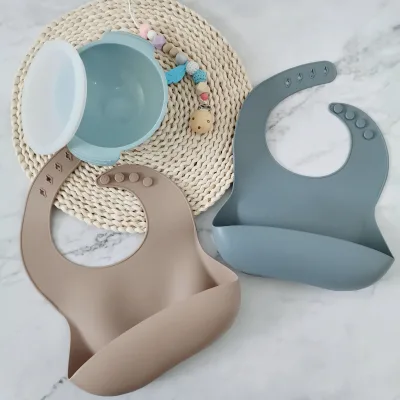 CLEARANCE SALE Cheap Low Price ECO Friendly Colors Silicone Baby Bibs