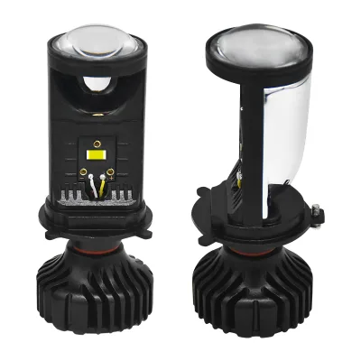 Infitary Y6D Car Motorcycle Accessories Double Lamp High/Low Beam Waterproof IP68 H4 Led Headlight Bulbs Projector for Car