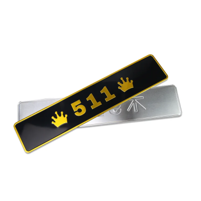 Custom USA License Plate Sublimation License Plates Blank Car Number Plates