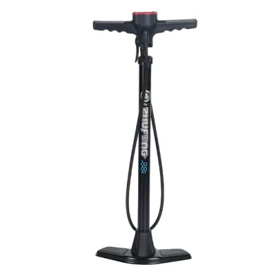 Floor Standing Pump Steel Material Hand Manual Bicycle Tire air Pump with Pressure Gargue