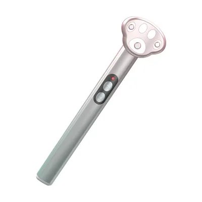 Portable Multi-Functional Cat Paw Shape Eye Massager Handheld Wireless USB-C Anti-Aging Wrinkle Removal Facial Wand Electric Eye