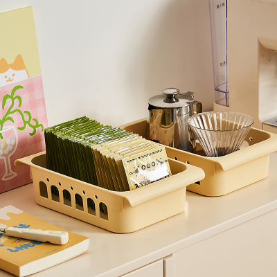 Multi-size Storage Basket Desktop Sundries Storage Box for Kitchen
