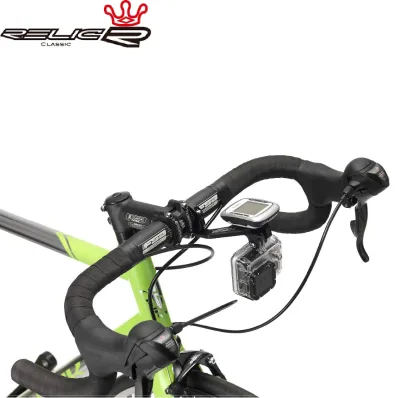 RELIC 2-in-1 Road Bicycles Front Handlebar Mount Components Holder BLACK AL6061 T6 72g 25.4/22.2mm Adaptor GP-F COMBO MOUNT