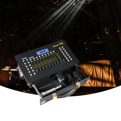 192CH DMX Console Controller Wireless DMX512 Transmitter Receiver DMX Wireless Console for Moving Head Stage Lights
