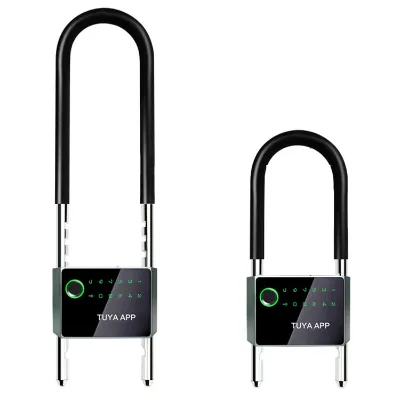 YH3723 Electronics Smartlock Digital Glass Door Bicycle Locks for Bike Sport Home
