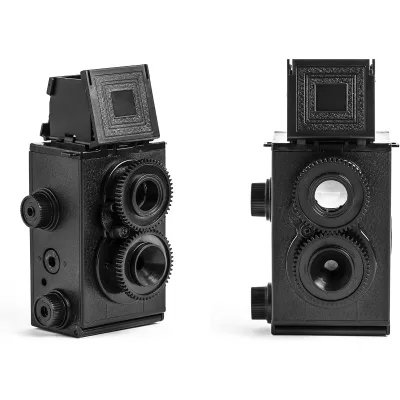 Construction Kit Build Your Own Fully Functional Classic Film Camera Model 12+ Dimensions 7.09x5.51x1.57