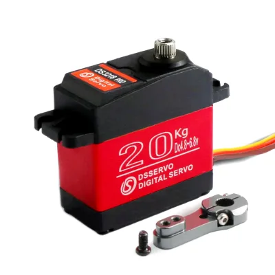 Hot Selling Waterproof SSG RC Servo DS3218 Pro Metal Gear High Speed 20KG 1/8 1/10 Scale Car Digital For Cars FXB