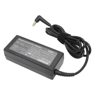 Fast Charging Adapter 19V 2.1A 65W Notebook Adaptor Laptop AC for 5.5*1.7 Charger Factory