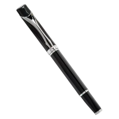 Unique Triangle Shape Body Luxury Metal Roller Ink Pen with Custom Company Logo