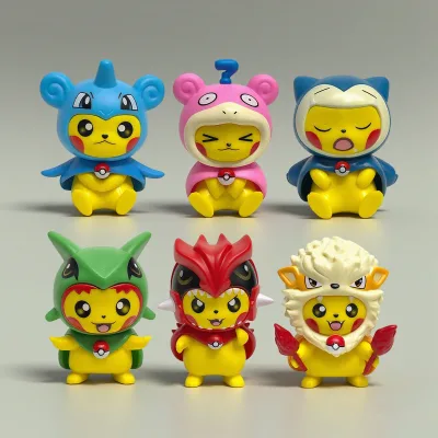 Wholesale Mini Battle Monsters PVC Figures Cute Cosplay Digital Pets Designer Toy for Fast Food Restaurant Giveaways