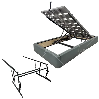Lift Up Storage Bed Frame Heavy Duty Hydraulic Mechanism Bed Storage Lift Folding Lift Up Hinges for Storage Bed