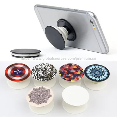High-quality mobile phone airbag bracket，custom logo, reusable promotional gift mobile phone holder.