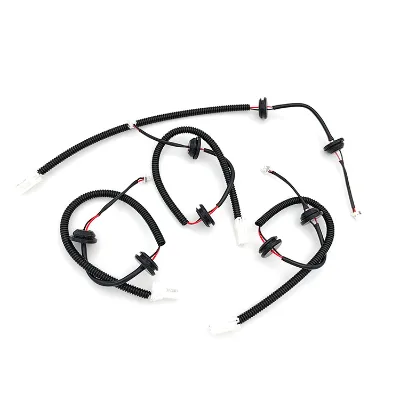 202 NUZ High Bay Brake Light Wiring Harness Assembly PVC Insulated Copper Conductor for Motorcycle Application