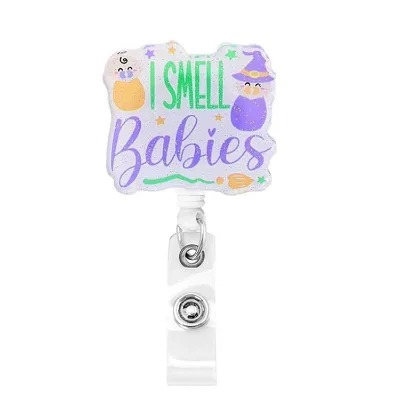 Factory Wholesale Price Premium Quality High End Nurse Id Card Badge Reels Bling