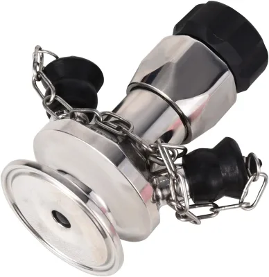 Sanitary 316L Stainless Steel Sampling Valve Aseptic Quick-fit Clamp-type Sampling Valve