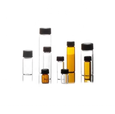 Sample Vials for Lab   glass vial and plastic vial