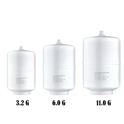 Household 3.2 Gallons Plastic Steel Pressure tank for RO Water Purifier System & Water Filter Parts