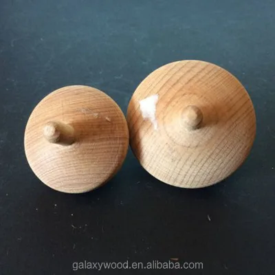 wholesale personalized various size wooden spinning toy top for souvenir gift