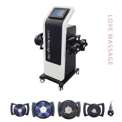 Russia Technology 5-in-1 Stainless Steel Black Massage Roller 360°Rotation Body Slimming Machine Touch Screen 12V Online