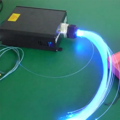110v/220v 45w 7color Led Engine + 500pcs 2m/pcs 0.75mm Fiber Optic Wire Kits