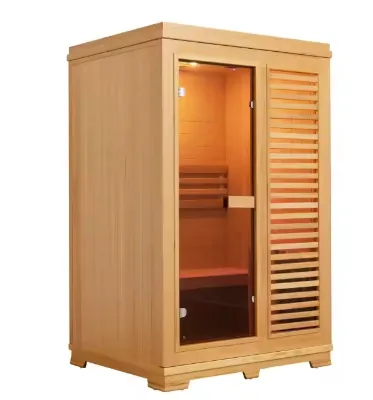 Factory Wholesale Mini Small Personal Outdoor Sauna Cabinet Home Traditional Steam Room for 1 Person