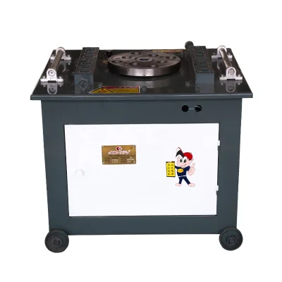 CNC Manual Steel Bar Bending Machine Round Bar Bender Gear Driven Model
