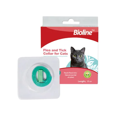 Adjustable Anti Flea Cat Calming Collar Pet Cat Soft Flea Collar for Cats