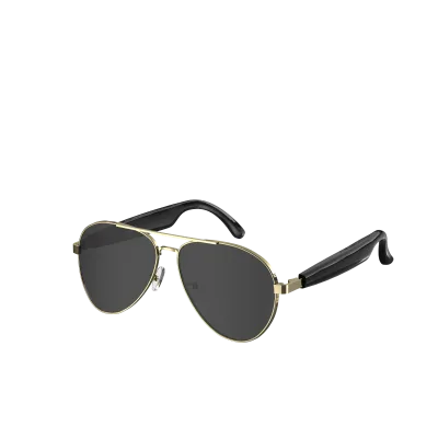 Fashionable Technology Glasses Waterproof Long Battery Life Magnetic Charging Remote Control Camera Voice Smart Sunglasses