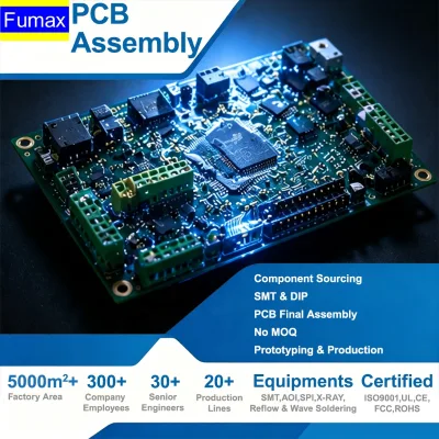 High Realibility Industrial Control Board Automotive Grade PCB PCBA Assembly Manufacturer