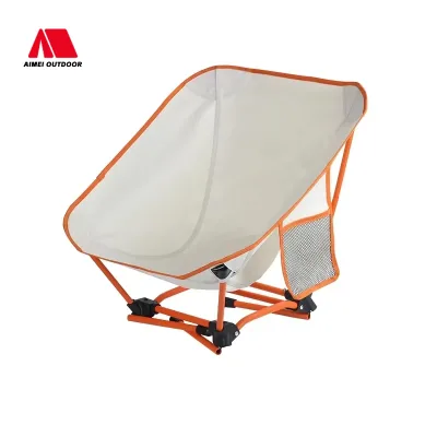 Hot Sale Multicolour Foldable Moon Chair 360 Degree Rotatable Hiking  Aluminum Lightweight Portable Foldable