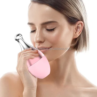 Custom Logo Face Massage Roller Spray Bottle Glow Cube Ice Roller for Face