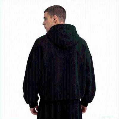 DDP Price Custom Cotton Polyester Oversized Boxy Pullover Hooded Sweatshirts Heavyweight Fleece Heavyweight Cropped Hoodies Men