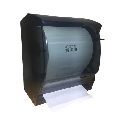 Pressure bar Wiping Hand Tissue Box Square Hand Towel Dispenser Manual Paper Holder Wall-mounted ABS Plastic Bathroom